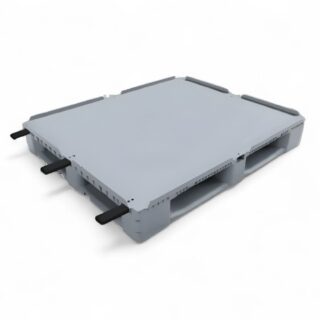 3 RUNNER FLAT PALLET WITH STEEL