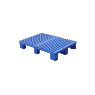 PALLET WITH GROOVE
